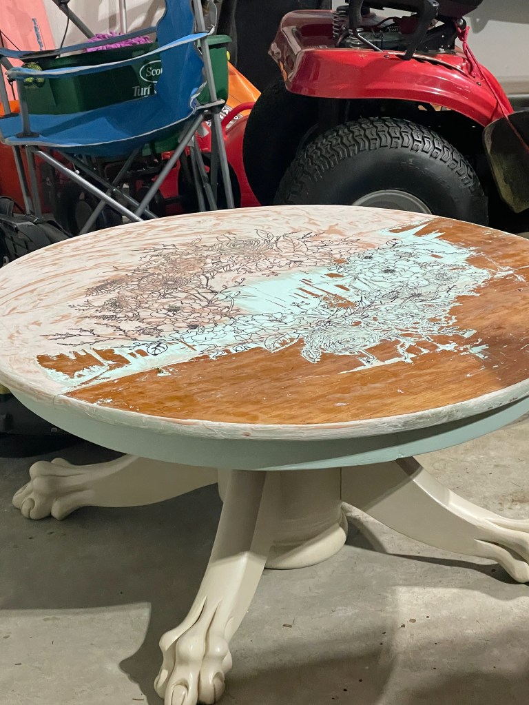 unfinished round table 